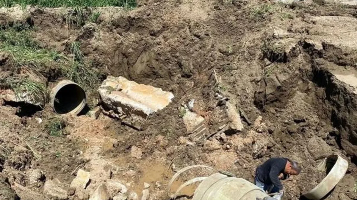 Bilecik’te Karasu’daki su arızası Pazaryeri’ni etkiledi