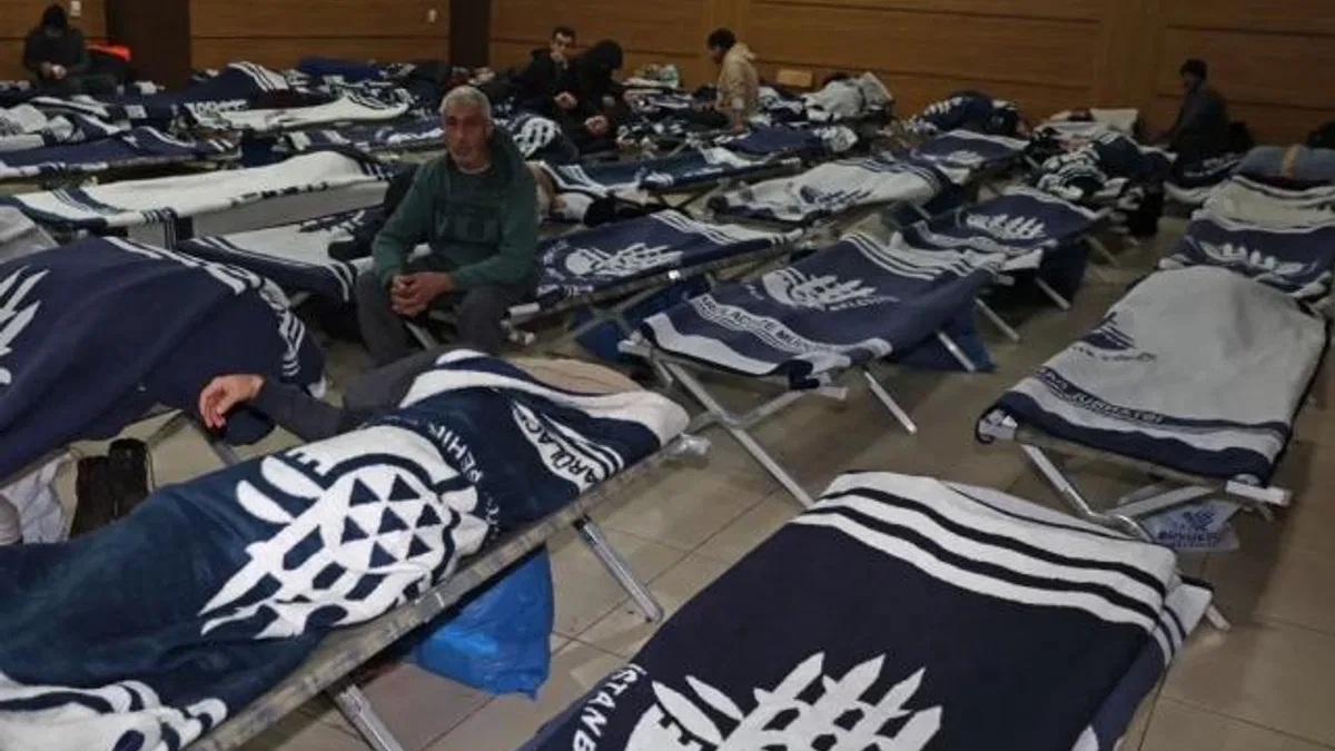 Evsizler İstanbul’da misafir ediliyor