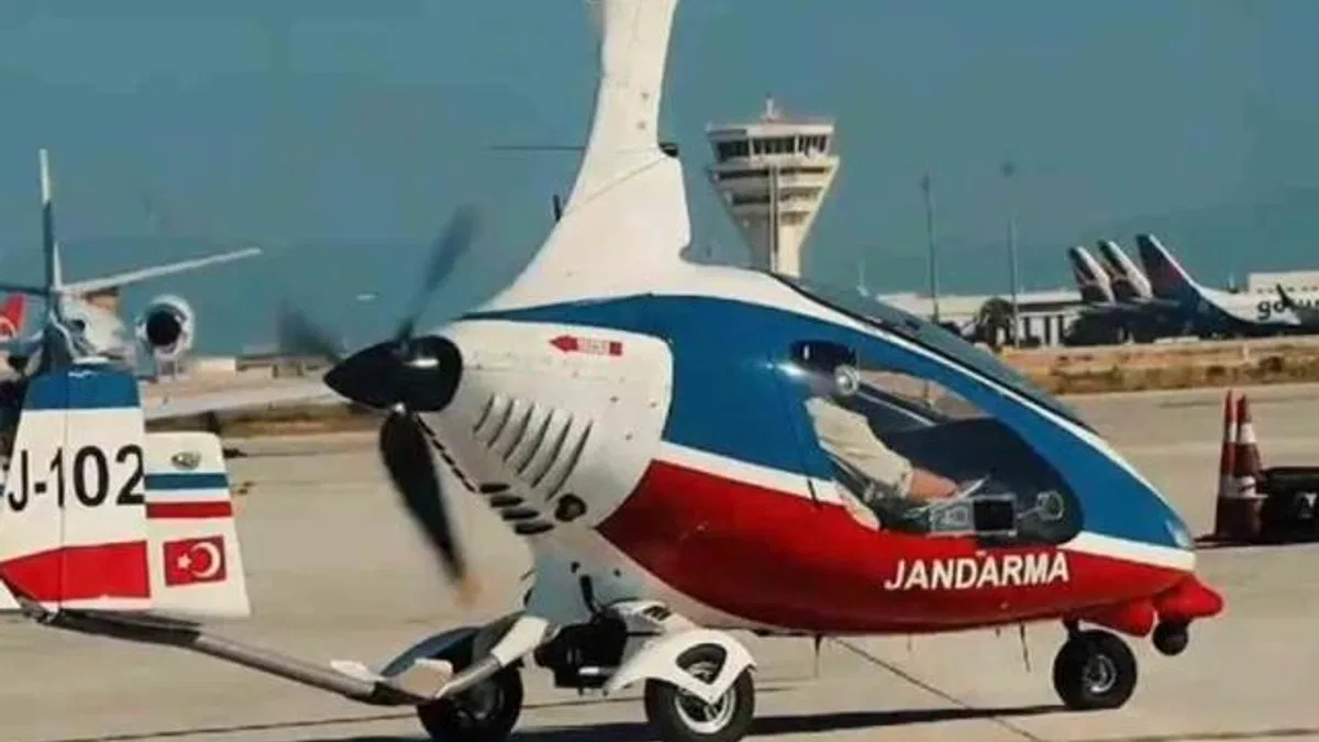 Antalya’da ‘cayrakopter’li denetim