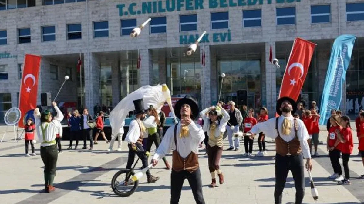 Nilüfer’de “Cumhuriyet Koşusu” coşkusu