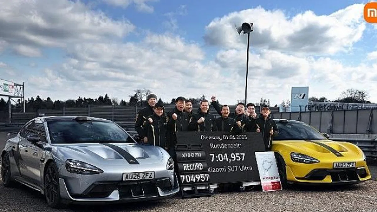 Xiaomi SU7 Ultra, Nürburgring’de Elektrikli Üst Segmentte Rekor Kırdı