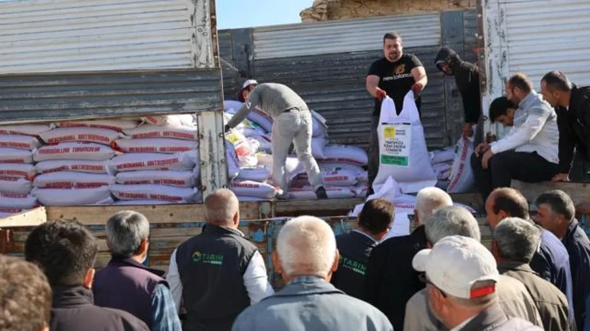Konya’da çiftçiye mercimek tohumu desteği