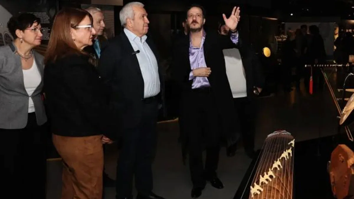Okay Temiz’in enstrümanları Nilüfer MEM’de