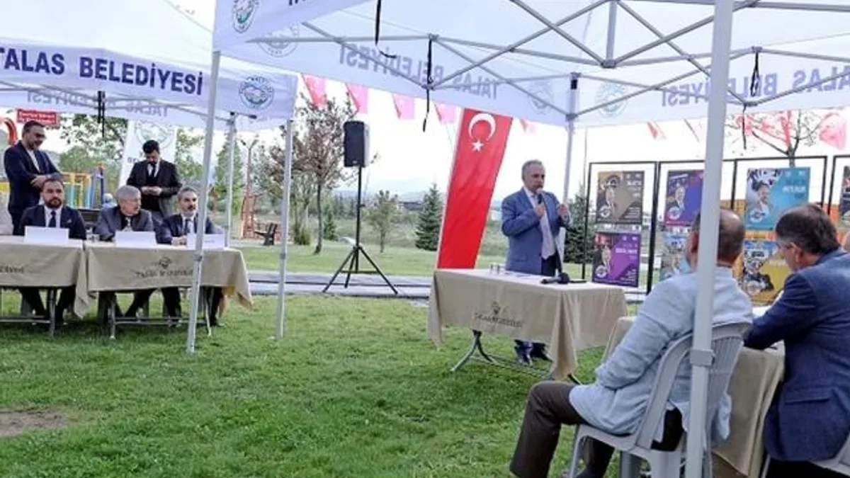 Kayseri Talas’ta vatandaşlar Başkan Yalçın’a soruyor