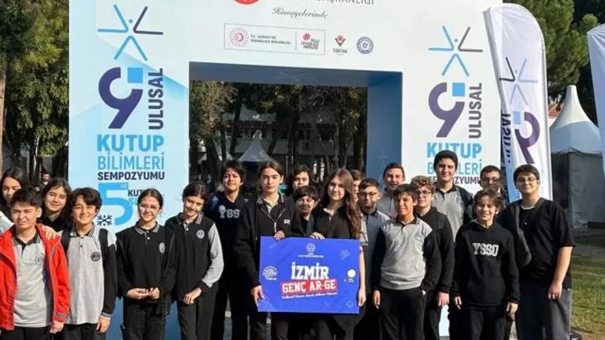 İzmirli öğrenciler “TÜBİTAK 5. Kutup Şenliği”nde bilimle buluştu