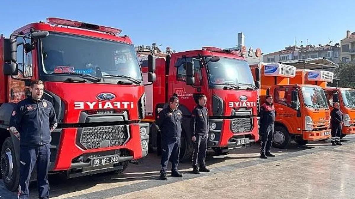 Aydın Büyükşehir Belediyesi araç filosunu güçlendiriyor