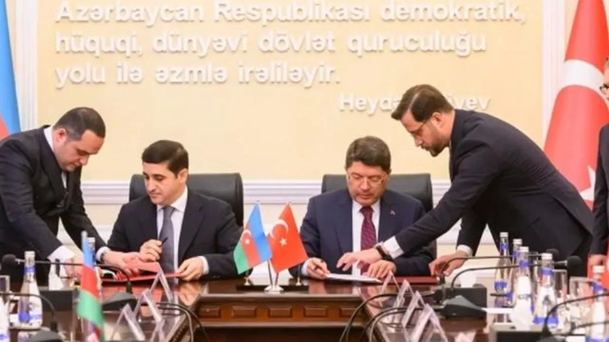 Türkiye-Azerbaycan arasında adalet iş birliği