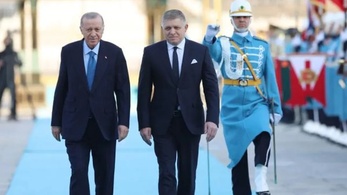 Slovakya Başbakanı Fico Ankara’da… Erdoğan: Önceliğimiz Suriye’nin istikrarı