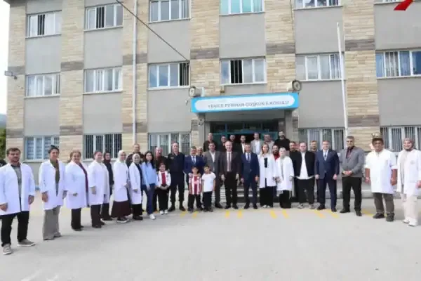 İnegöl'de yürütülen sosyal sorumluluk projesiyle yediyüz elli öğrenci kulüp formasına kavuştu
