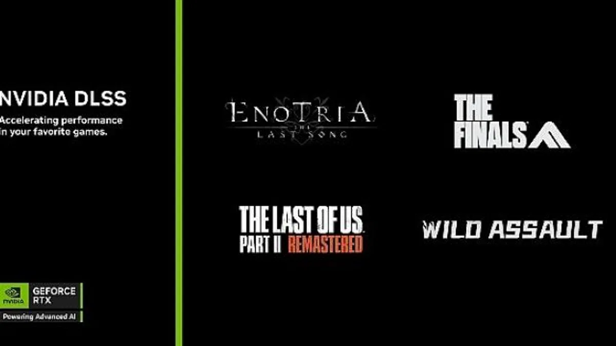 Enotria: The Last Song, THE FINALS ve Wild Assault Oyunları DLSS 4 ve Çoklu Kare Oluşturma desteği Alıyor