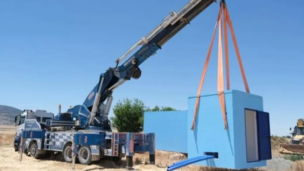 ESKİ’den kırsal mahallelere su deposu