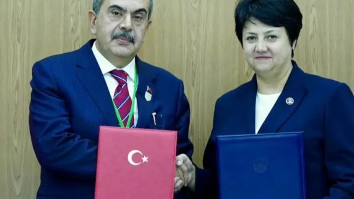 Türkiye Özbekistan arasında eğitim iş birliği