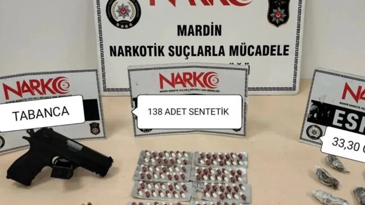 Mardin’de zehir tacirlerine yönelik operasyon: 6 şahıs yakalandı