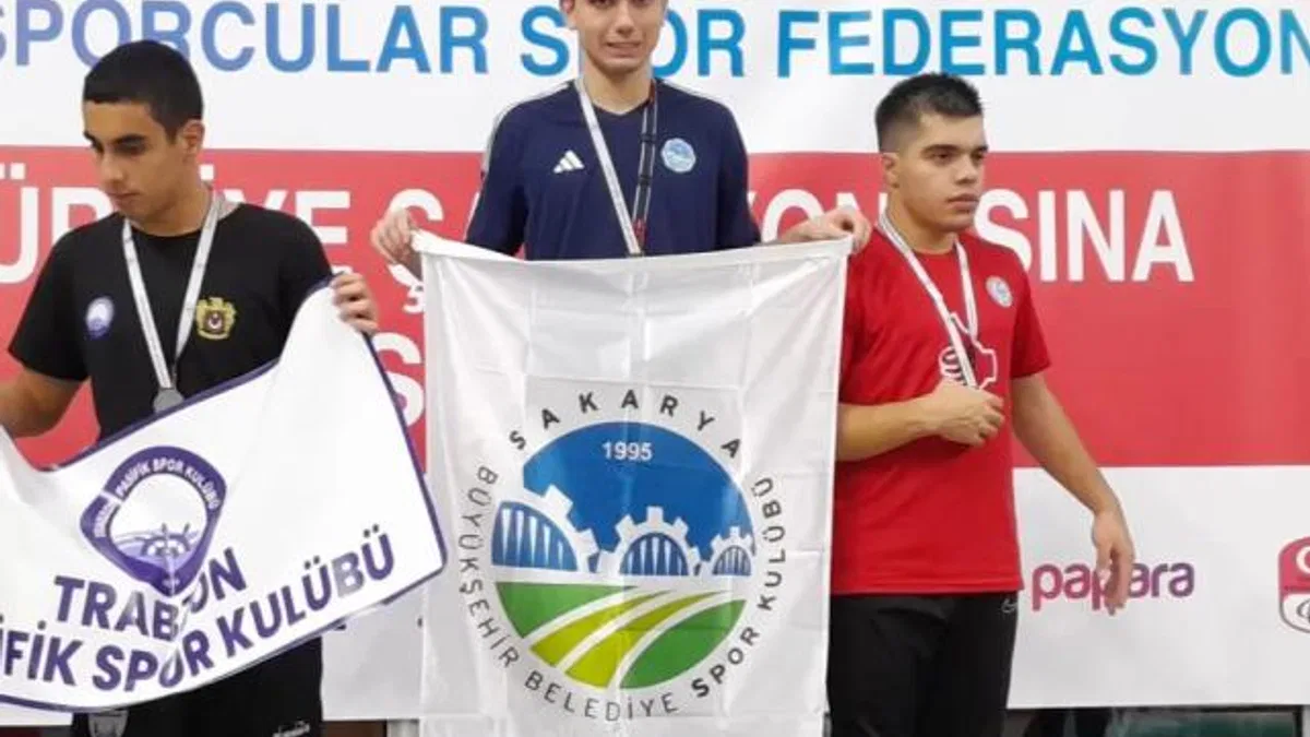Sakarya’nın altın sporcusu Avrupa’da Türkiye’yi temsil edecek