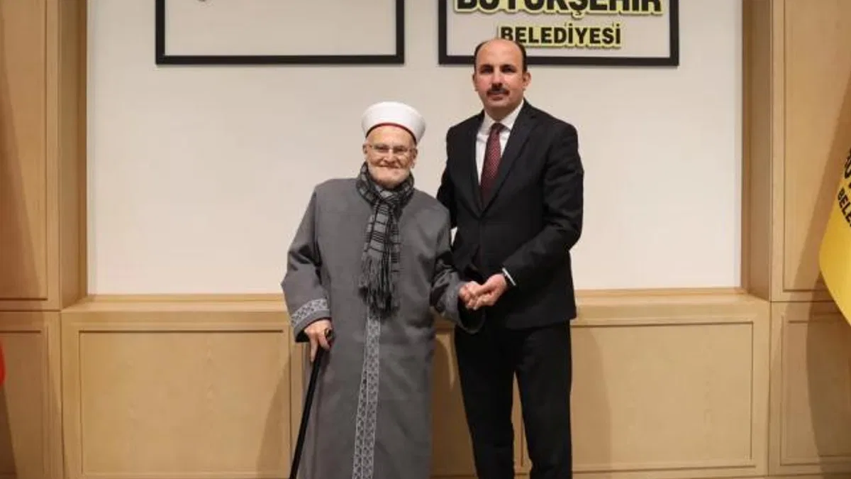 Mescid-i Aksa İmamı Şeyh İkrime Sabri Başkan Altay’ı ziyaret etti