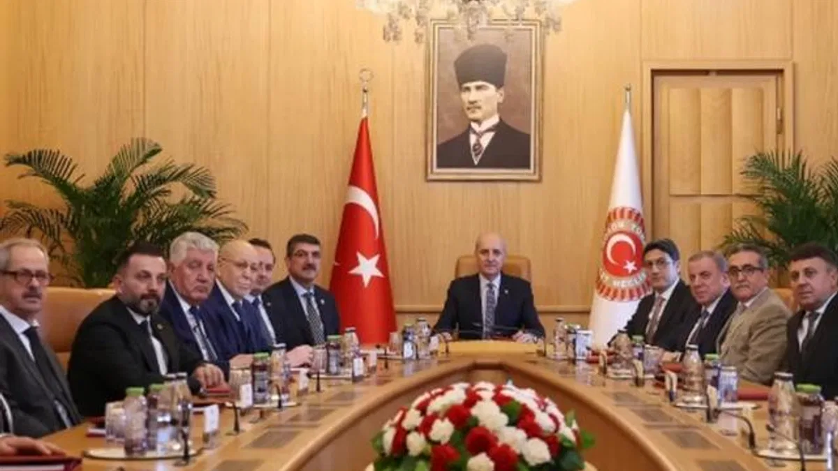 TBMM Başkanı Kurtulmuş’tan Ezidi heyetine: Terörsüz Türkiye başarıya ulaşacak