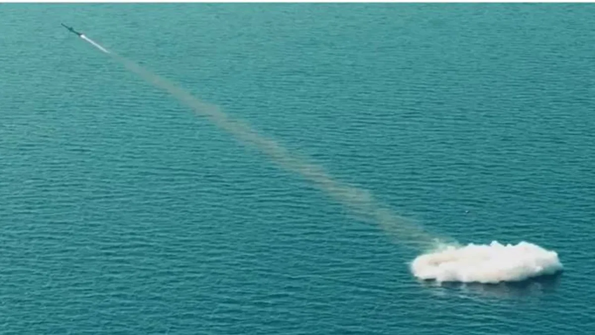 Kapsüllü ATMACA deniz altından da hedefi şaşırmıyor!