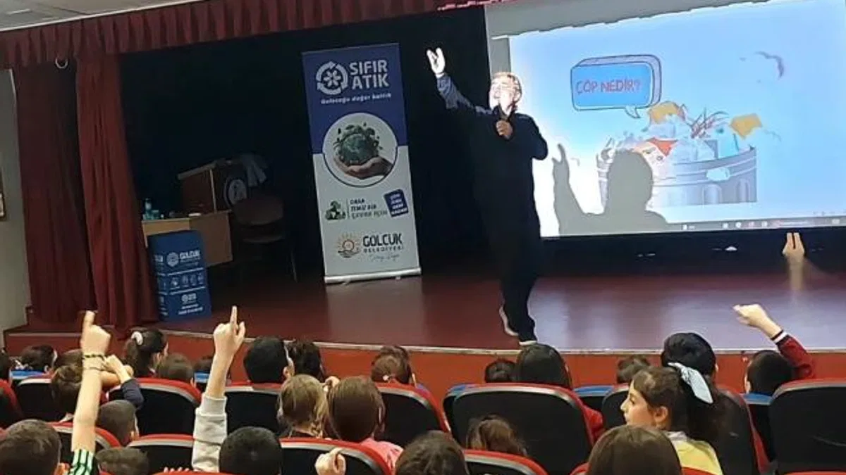Kocaeli Gölcük’te miniklere “Sıfır Atık” eğitimi