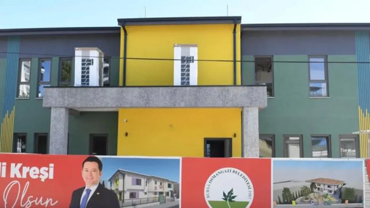Bursa Osmangazi’de kreş sayısı 7’ye ulaşıyor