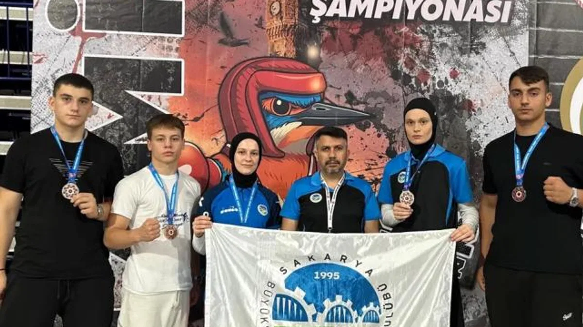 Sakaryalı Kick Boks sporcularından madalya yağmuru