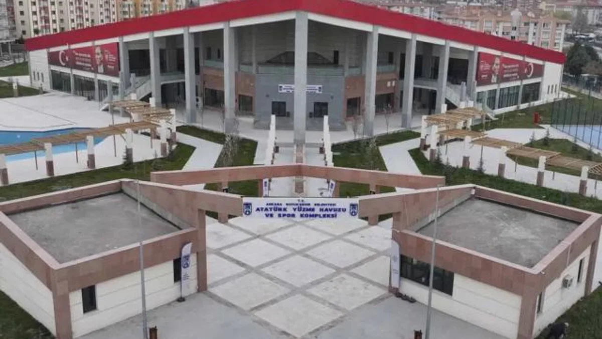 Başkentte atıl spor tesisinde sona doğru