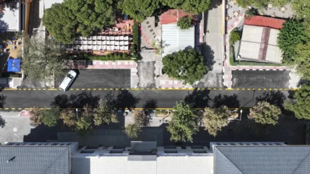 Manisa’da 15 yıllık yol yenilendi