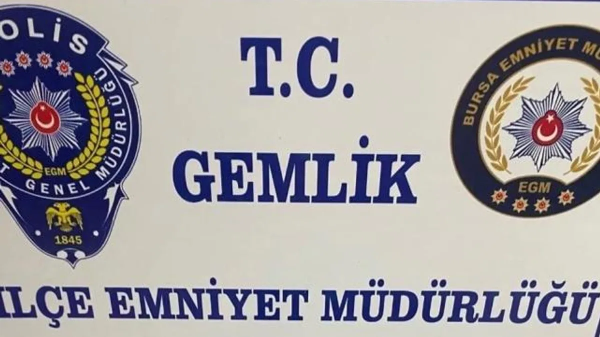 Bursa Gemlik’te polis kuş uçurtmadı