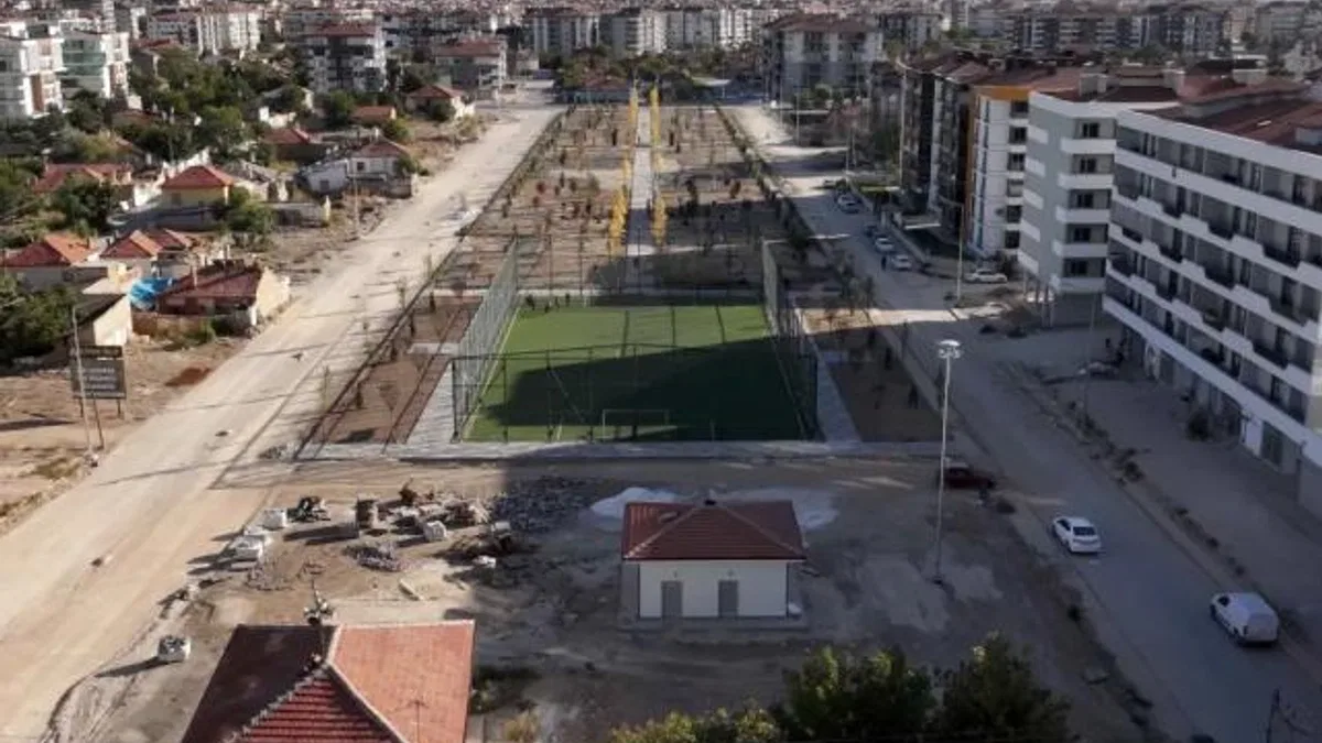 Konya Karatay’da yeni nefes alanı! Çimenlik Parkı tamamlanıyor