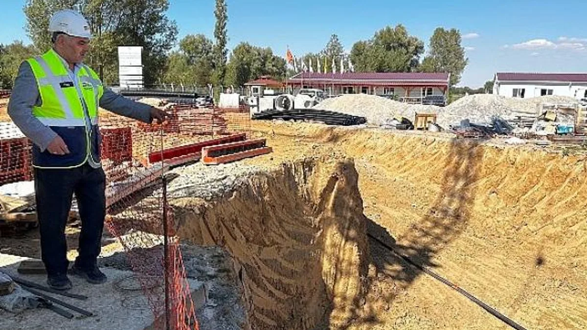 Konya Büyükşehir Doğanhisar’a Atıksu Arıtma Tesisi ve 7 Km Kanalizasyon Şebekesi Kazandırıyor