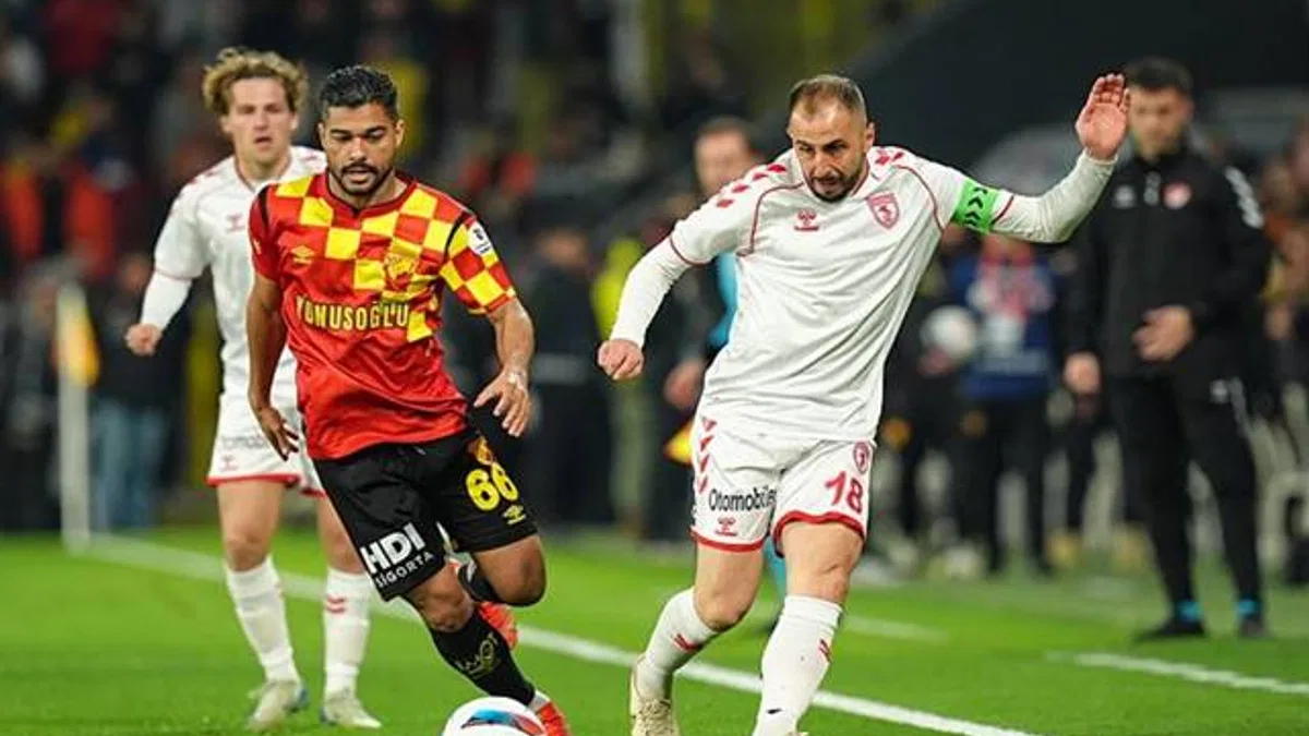 Göztepe 2-2 Reeder Samsunspor (Maç Sonucu) İzmir’de puanlar paylaşıldı!