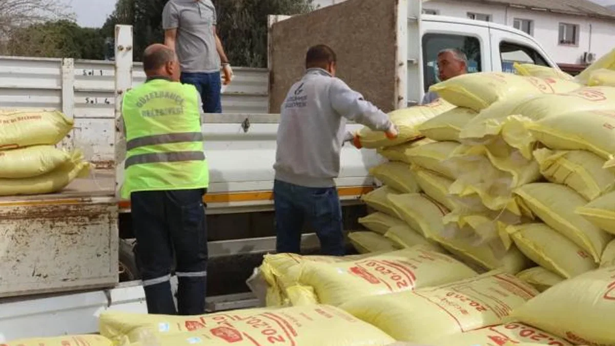 İzmir Güzelbahçe Belediyesi’nden çiftçiye desteğe devam
