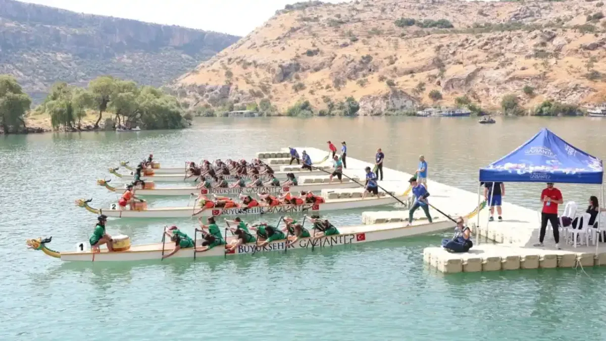 Rumkale Su Sporları Festivali nefes kesti
