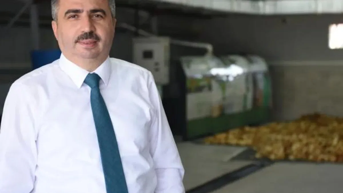 Yıldırım’da pazar atıkları üretime can oluyor