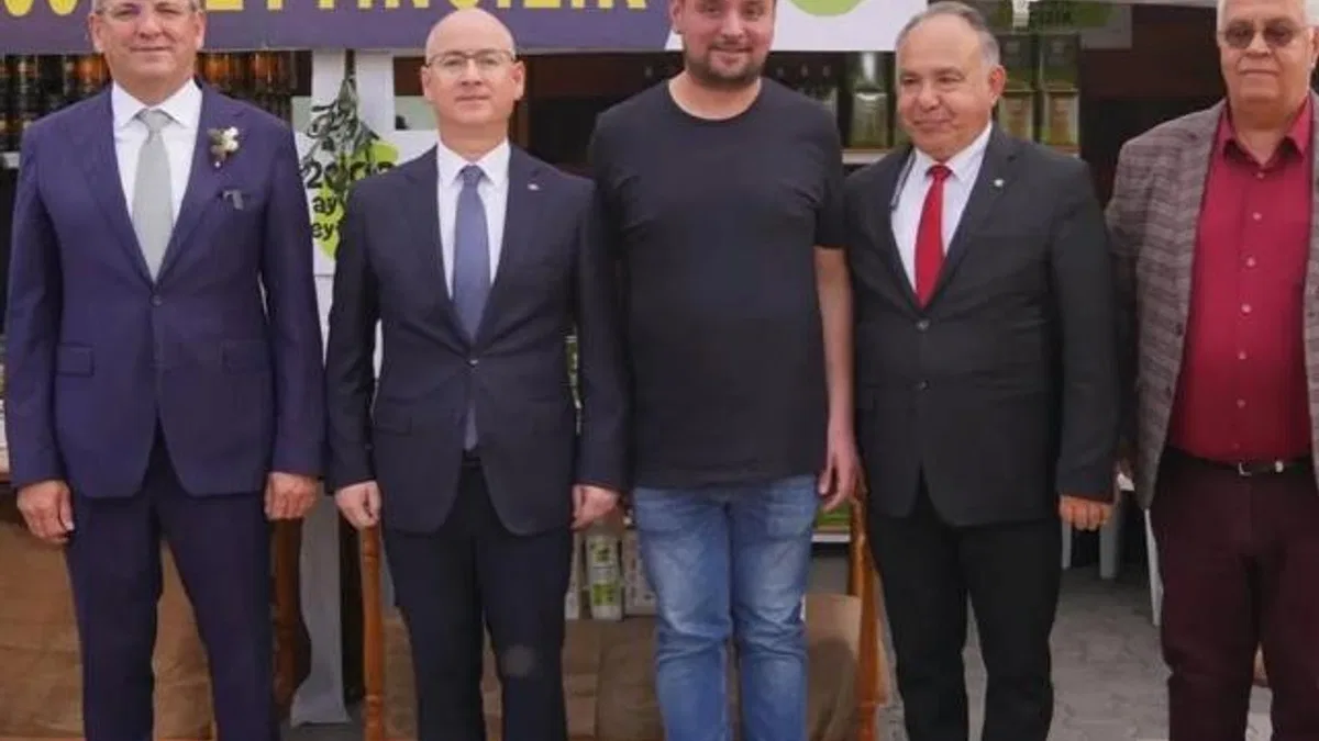 Zeytin ve Zeytinyağı Büyük Festival Pazarı açıldı