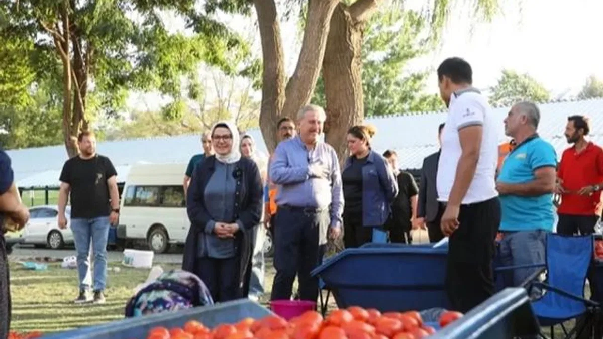 Ayşe Böhürler Salça Günleri’ne katıldı