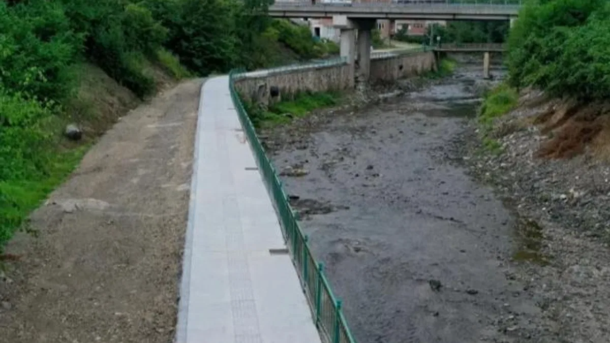 Ordu’nun Gözdesi Ilıca’da yeni yürüyüş yolu turizme değer katıyor