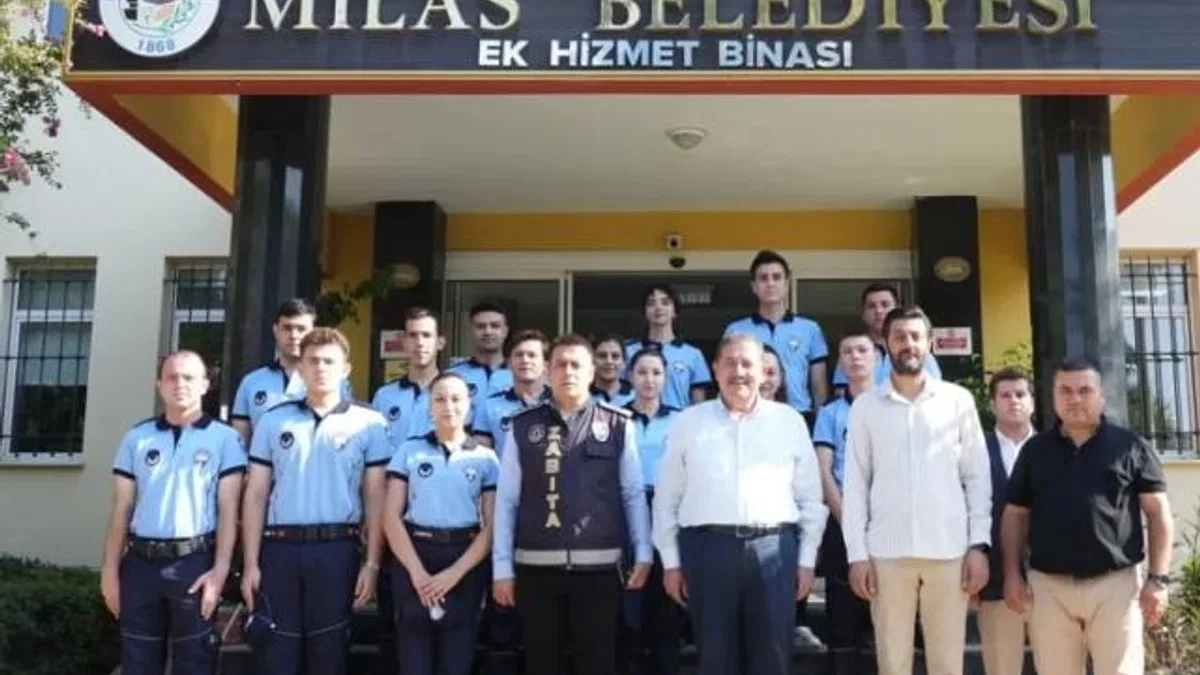 Muğla Milas’ın yeni zabıtaları görevde