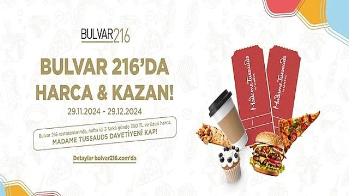 Bulvar 216’da Yedikçe Kazandıran Kampanyalar Devam Ediyor