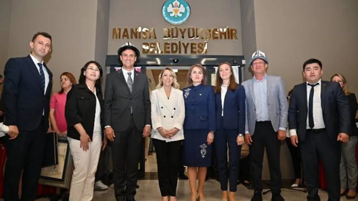 Konuk delegasyon Manisa’da ağırlandı