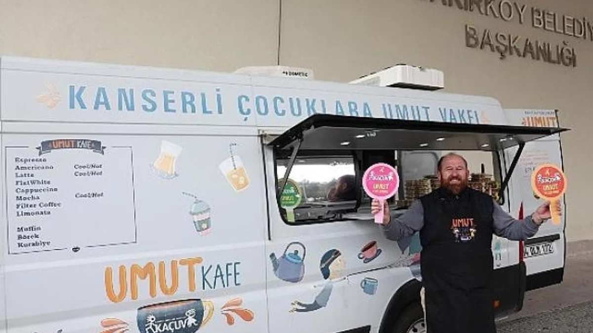 ‘Umut Kafe’ Bakırköy’den kanserli çocukların hayatına dokunuyor