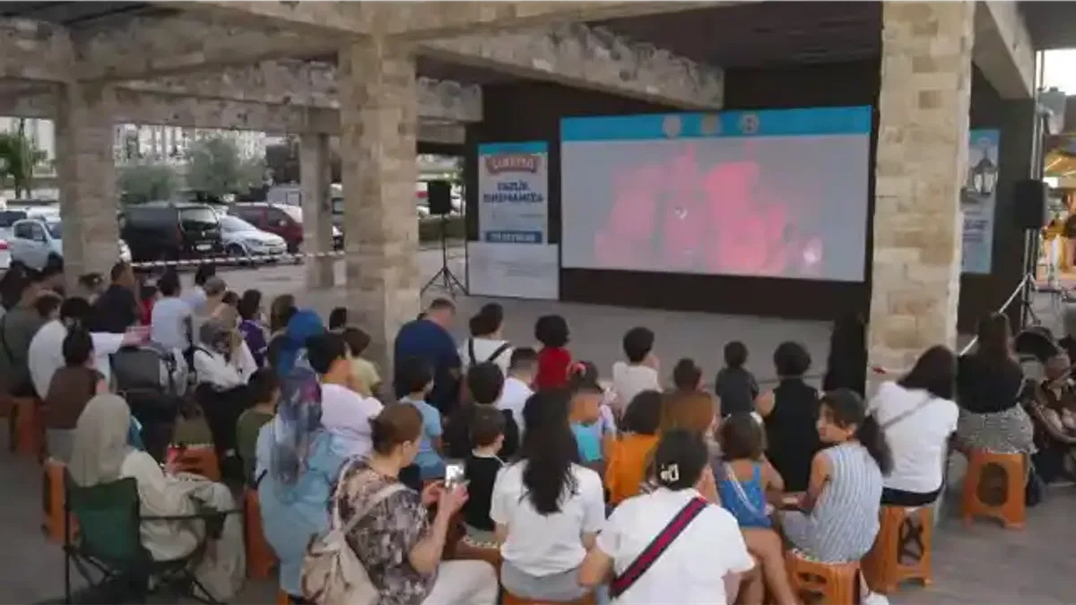 Giresun’da yaz akşamları sinema keyfi