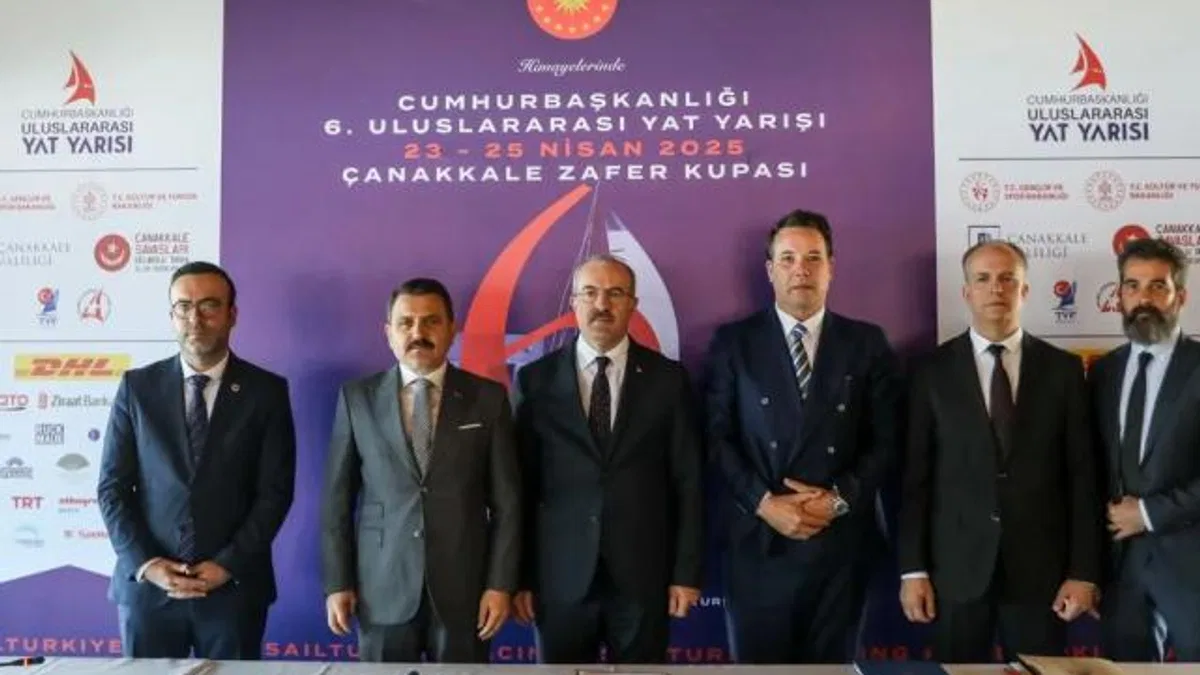 Cumhurbaşkanlığı 6. Uluslararası Yat Yarışları Çanakkale etabıyla başlıyor