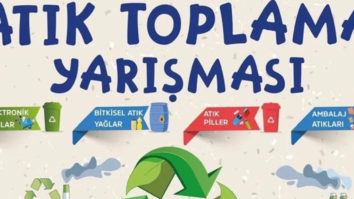 Bursa Osmangazi’de okullar arası Ödüllü Atık Toplama Yarışması