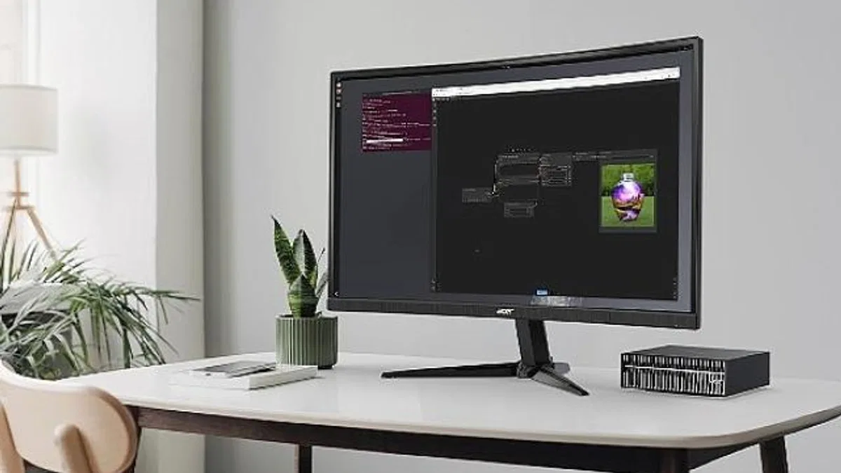 Acer, NVIDIA GB10 Superchip Üzerine Kurulu Veriton GN100 AI Mini İş İstasyonunu Tanıttı