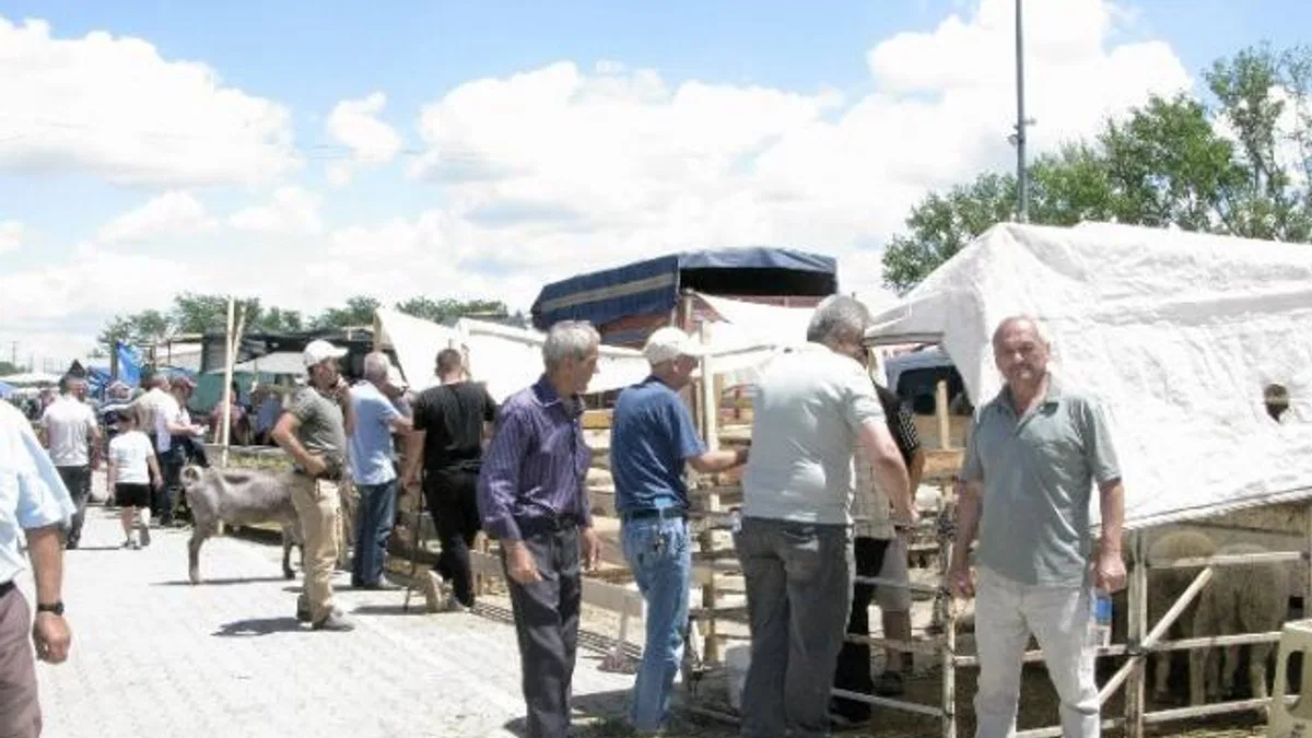 Yenişehir Kurban Pazarı’nda arife günü hareketliliği