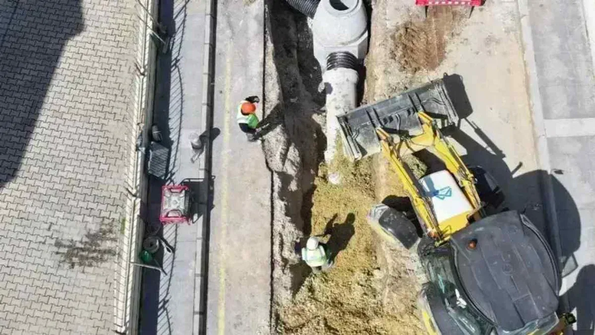 Mersin Tarsus’ta yağmursuyu sorunu tarih oldu