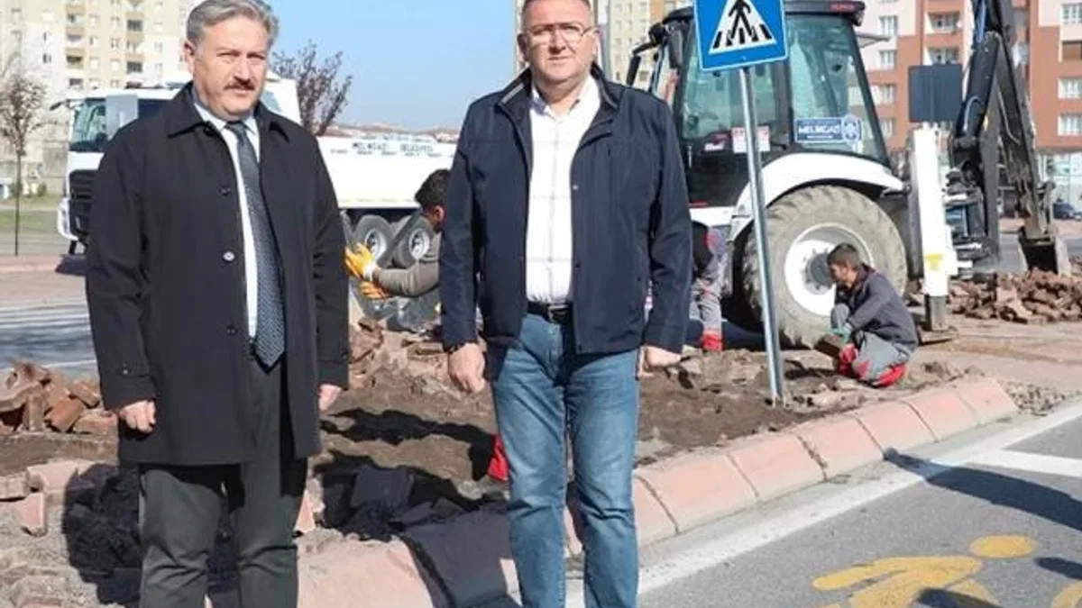 Kayseri Melikgazi Belediyesi’nden estetik hareketler