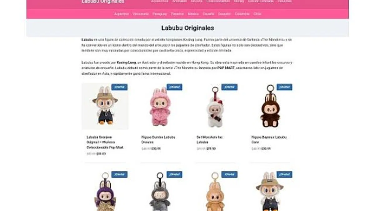 Dolandırıcılar, çok dilli dolandırıcılık sitelerinde Labubu bebek aldatmacasını kullanıyor!