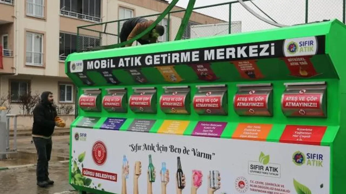 Bursa Gürsu’da geri dönüşüm muhteşem oldu