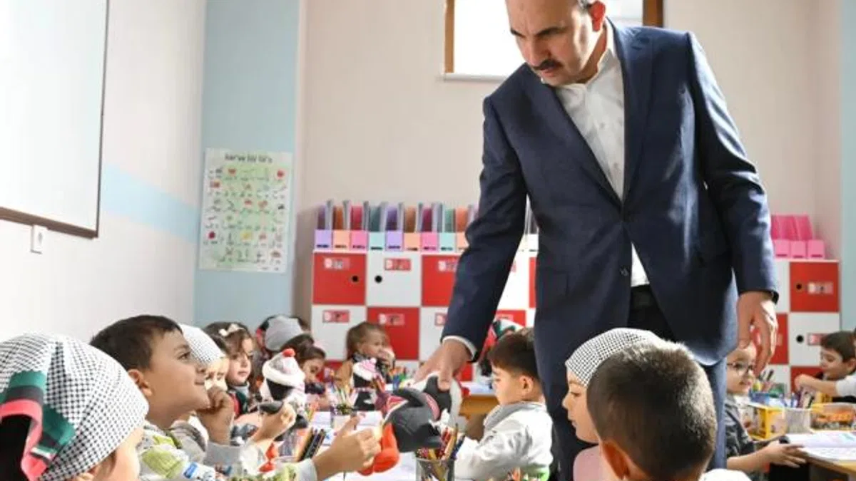 Konya’da minik öğrencilerden Filistin duyarlılığı